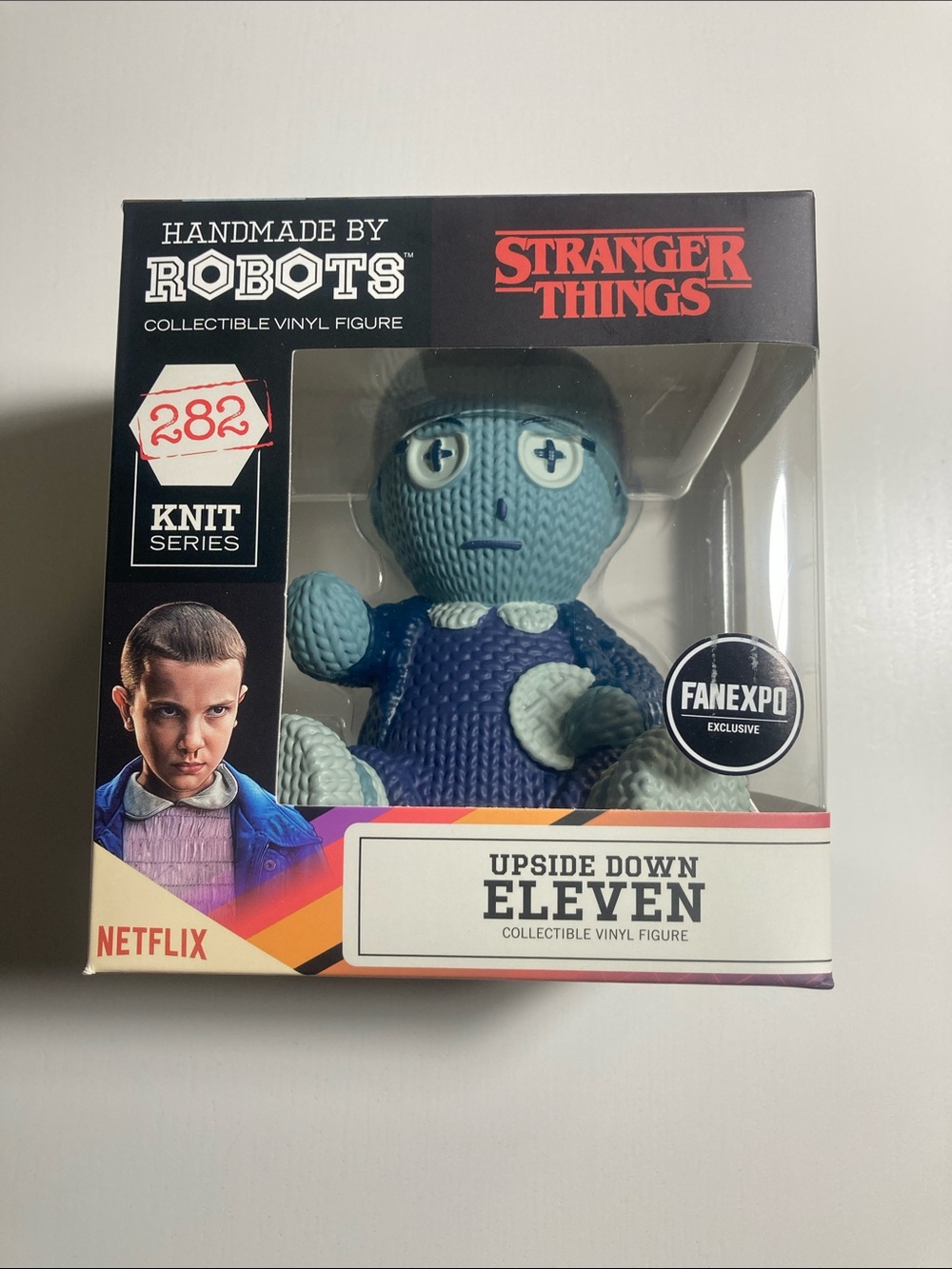 Stranger Things Upside Down Eleven Knit Series Vinyl Figure - #282 - Picture 3 of 6